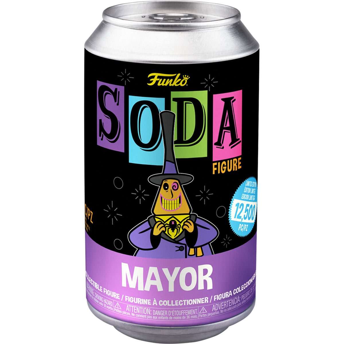 VINYL SODA: DISNEY- NBC MAYOR (BLACK LIGHT GLOW) (W/ CHASE)