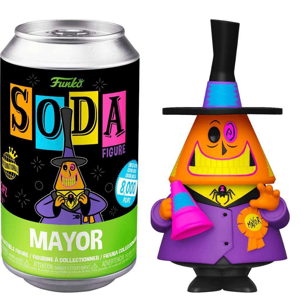 VINYL SODA: DISNEY- NBC MAYOR (BLACK LIGHT GLOW) (W/ CHASE)