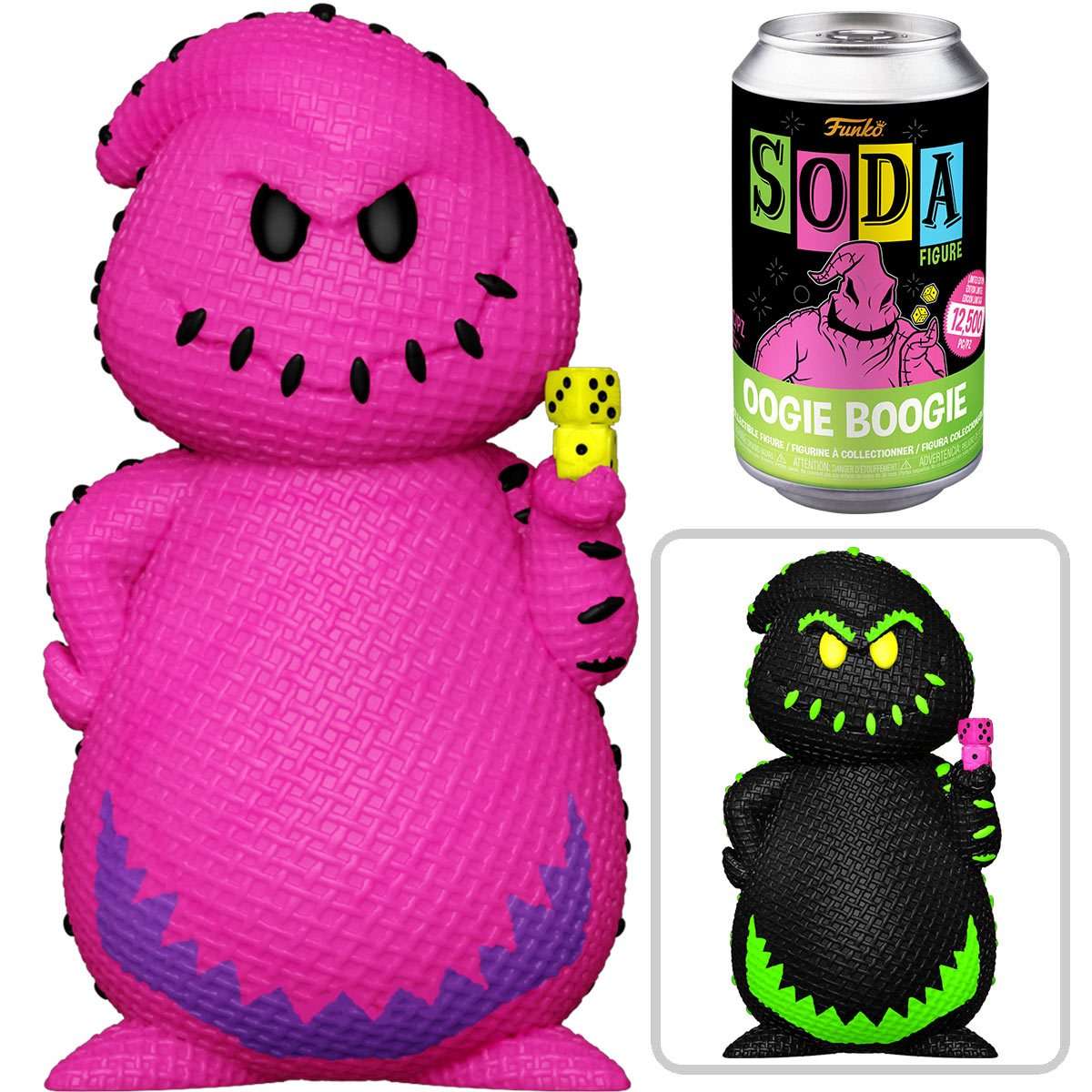 VINYL SODA: DISNEY- NBC OOGIE BOOGIE (BLACK LIGHT GLOW) (W/ CHASE)