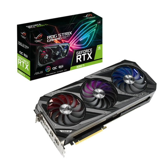 Asus ROG Strix GeForce RTX 3060Ti V2 OC Edition 8GB GDDR6 Graphics Card