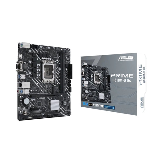 Asus Prime H610M-D DDR4 LGA 1700 Intel Motherboard